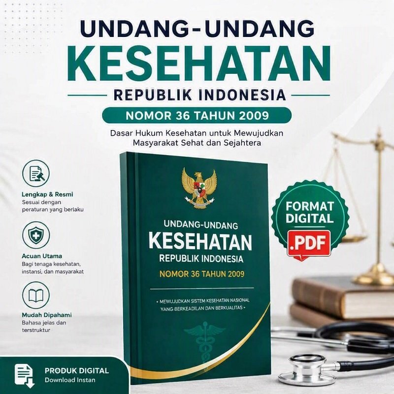UU Kesehatan RI no 36 Tahun 2009